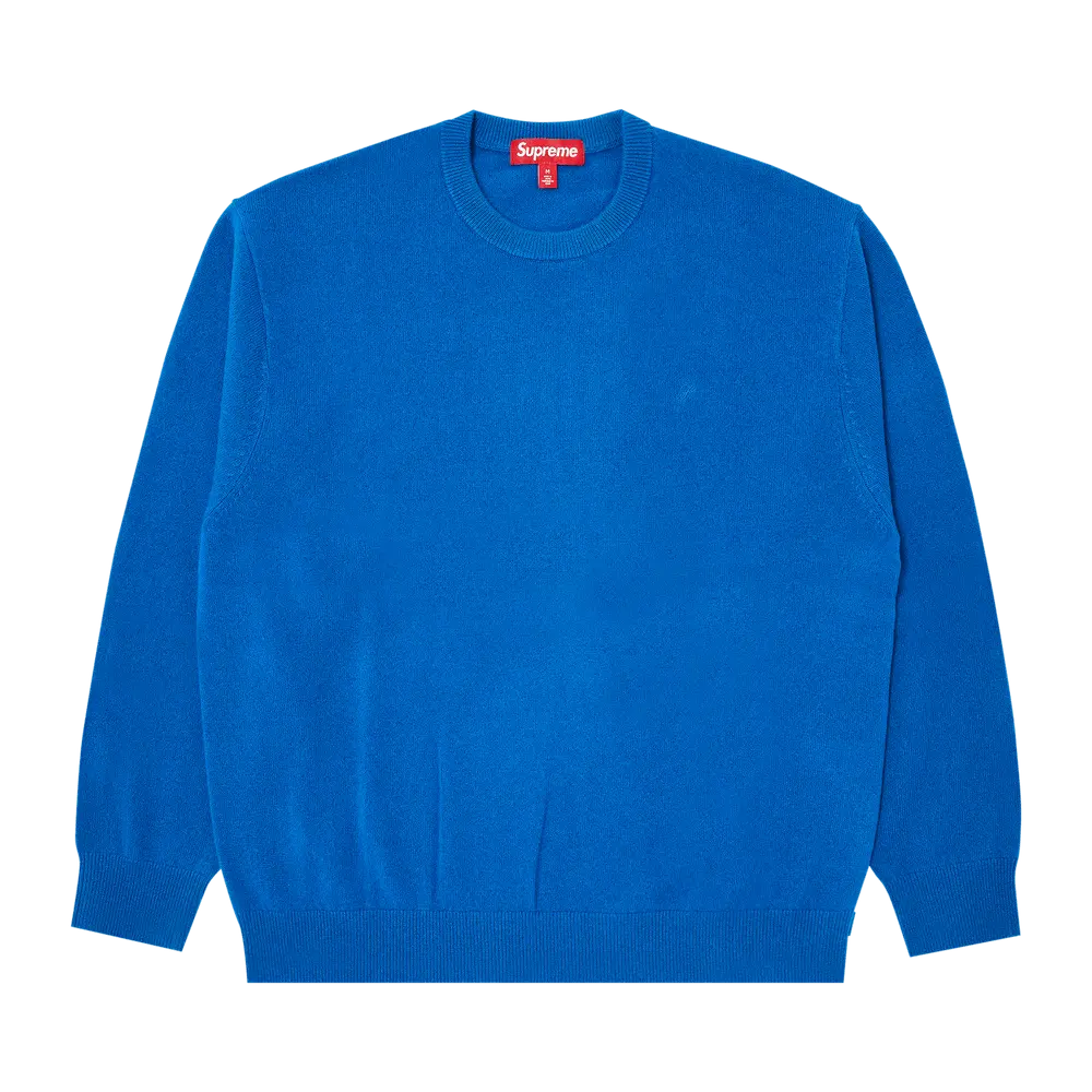 Supreme Cashmere Sweater 'Blue' Spring/Summer 2024
