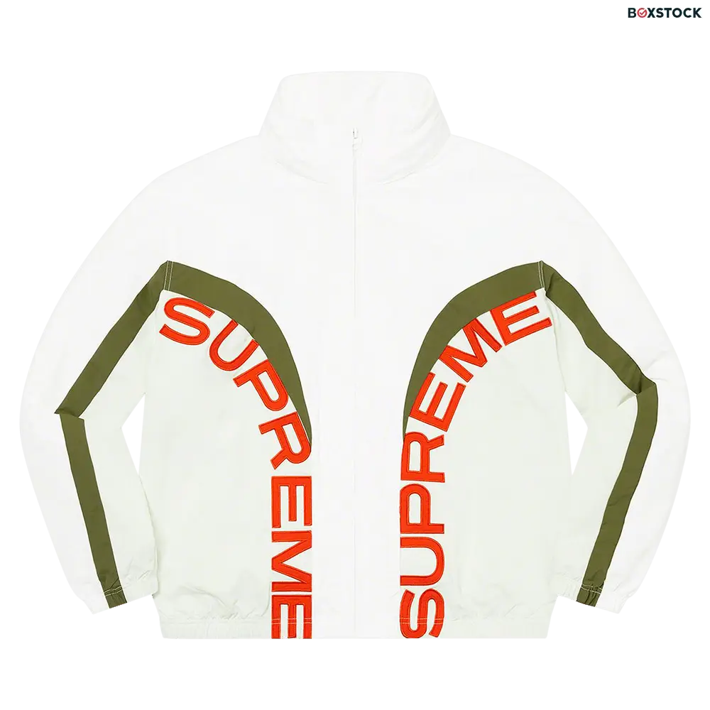 supreme Supreme Curve Track Jacket 'White' Spring/Summer 2022