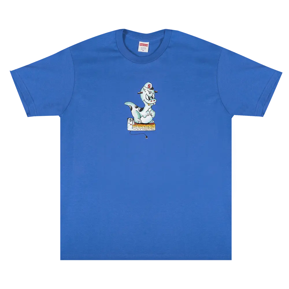Supreme Dinosaur Tee 'Royal' Blue Spring/Summer 2020