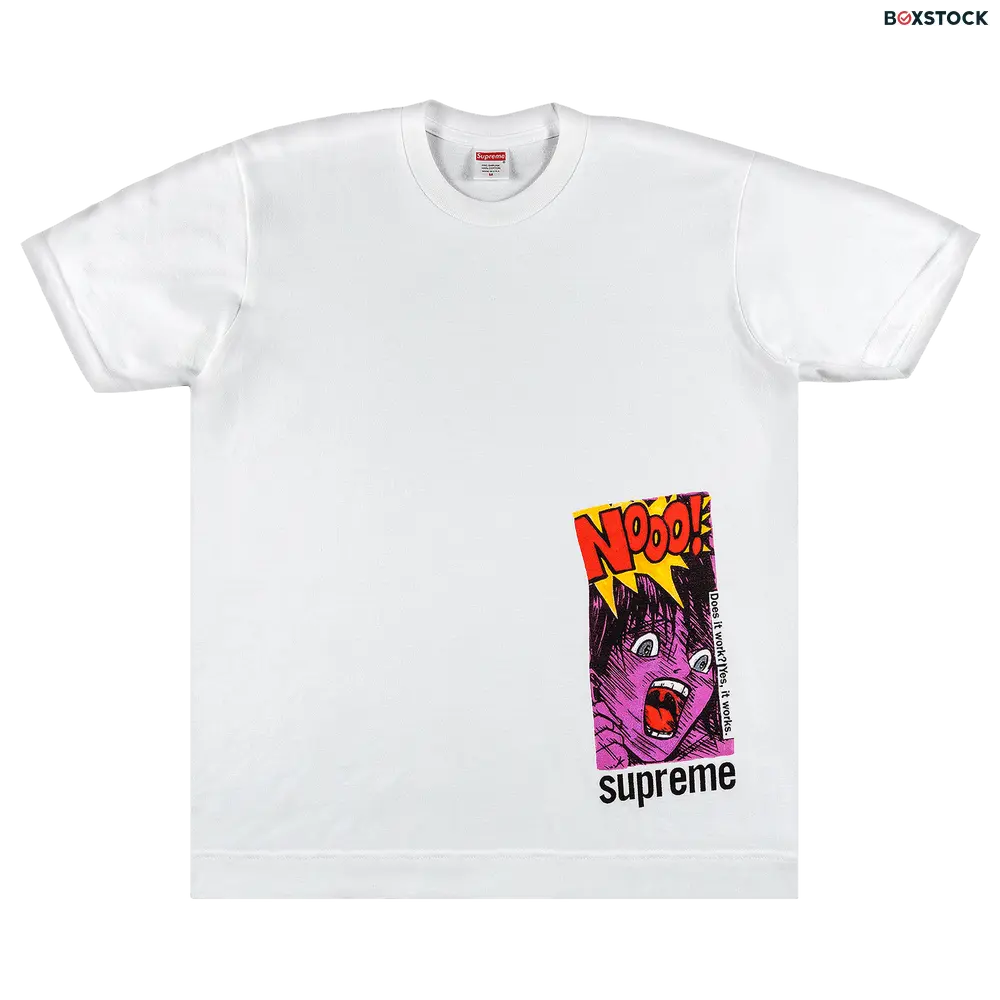 supreme Supreme Does It Work Tee 'White' Spring/Summer 2021