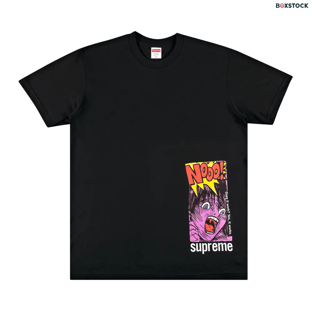 supreme Supreme Does It Work Tee 'Black' Spring/Summer 2021