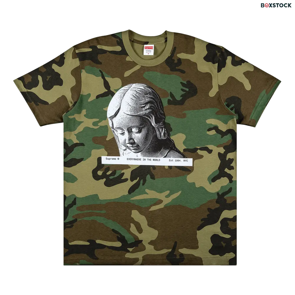 supreme Supreme Everywhere Tee 'Woodland Camo' Multi-Color Fall/Winter 2020