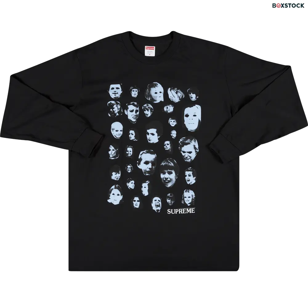 supreme Supreme Faces T-Shirt 'Black' Fall/Winter 2019