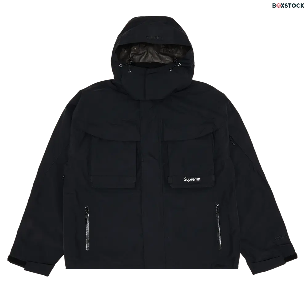 supreme Supreme GORE-TEX PACLITE Lightweight Shell Jacket 'Black' Spring/Summer 2023