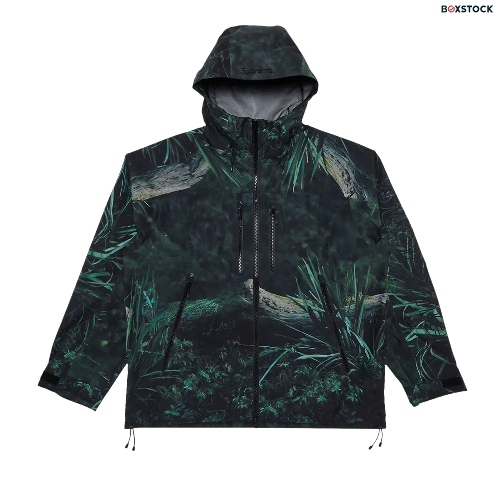 supreme Supreme GORE-TEX Taped Seam Shell Jacket 'Kermit The Frog' Multi-Color Spring/Summer 2024