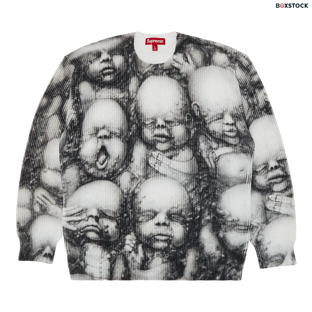 supreme Supreme H.R. Giger Sweater 'Multicolor' Multi-Color Fall/Winter 2023