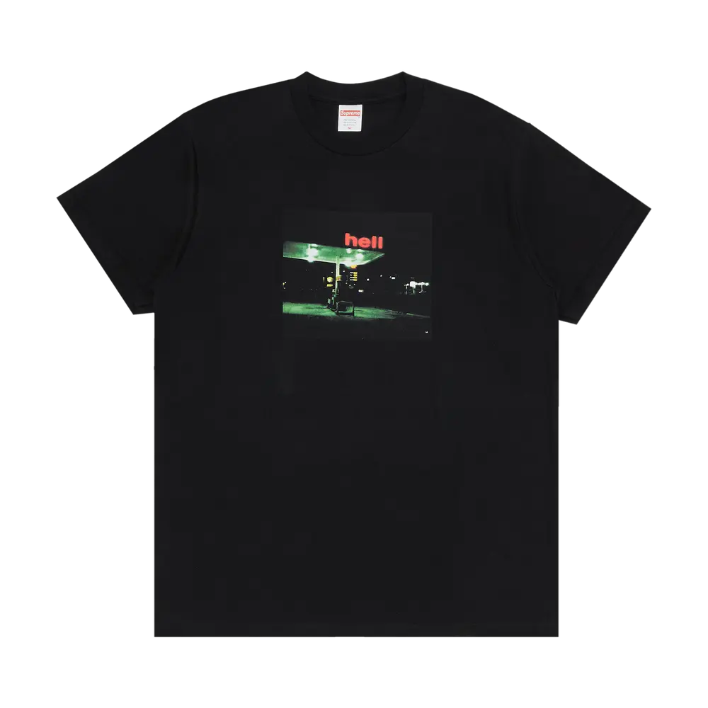 Supreme Hell Tee 'Black' Fall/Winter 2023