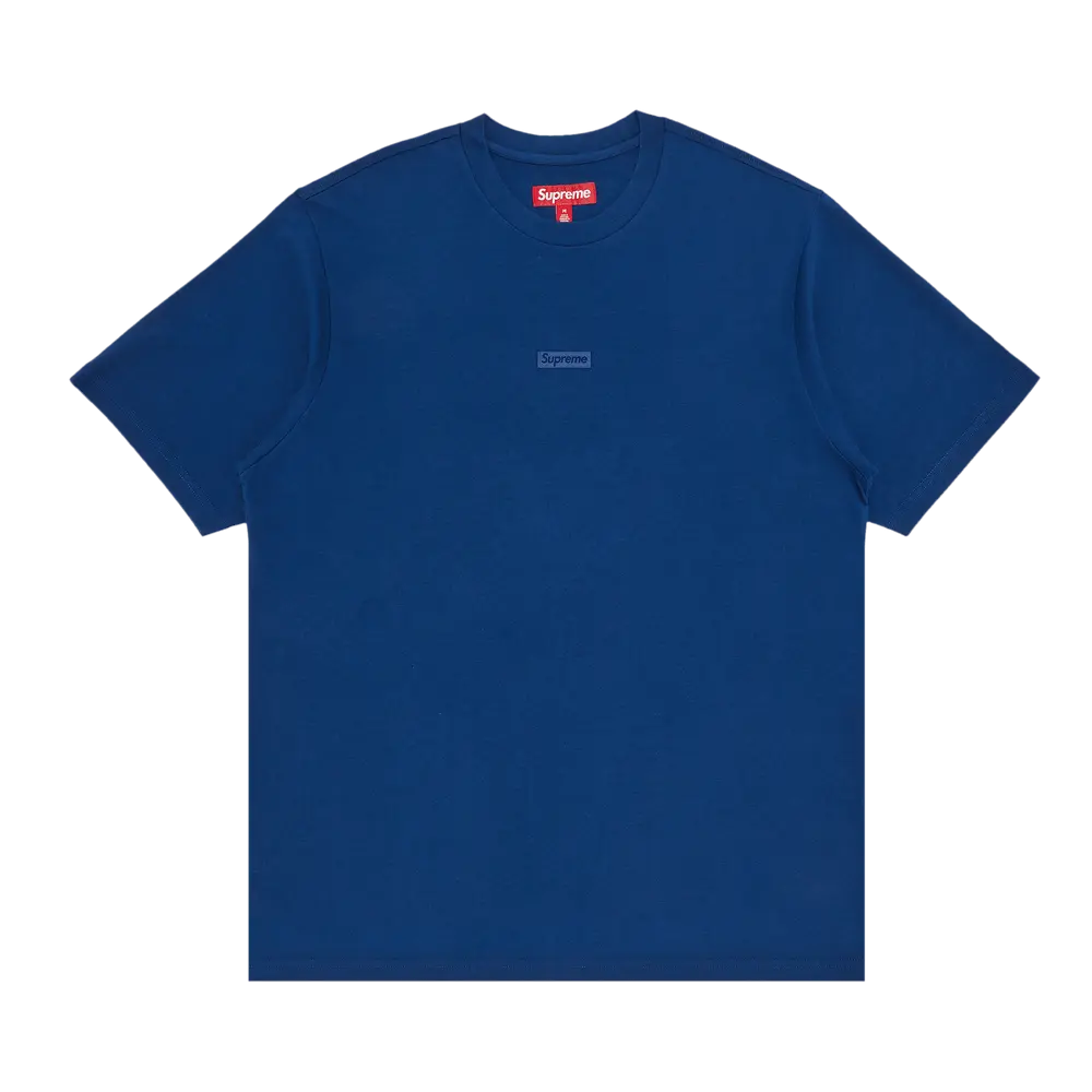 Supreme High Density Small Box Short-Sleeve Top 'Light Navy' Blue Fall/Winter 2023