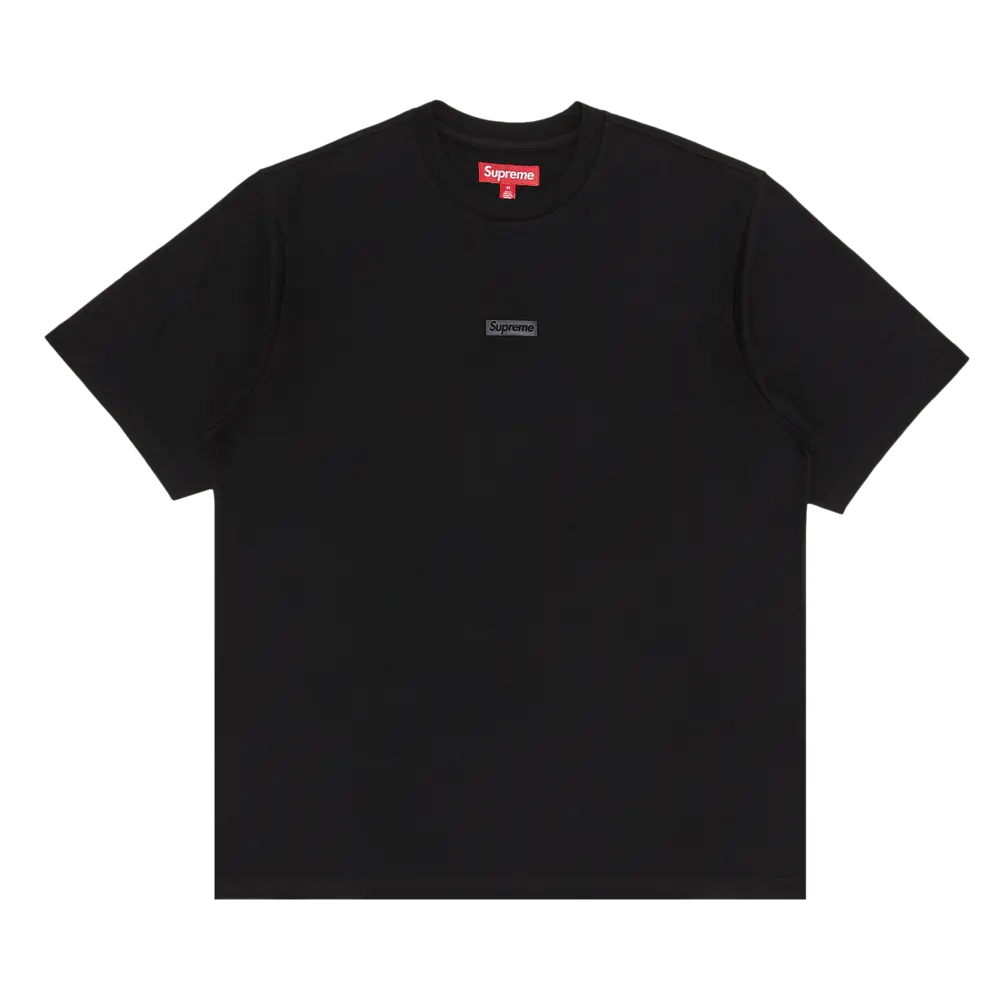 Supreme High Density Small Box Short-Sleeve Top 'Black' Fall/Winter 2023