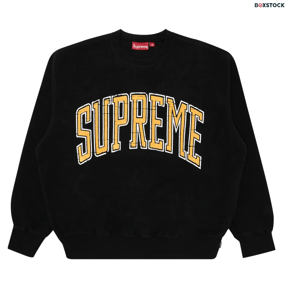 supreme Supreme Inside Out Crewneck 'Black' Fall/Winter 2023