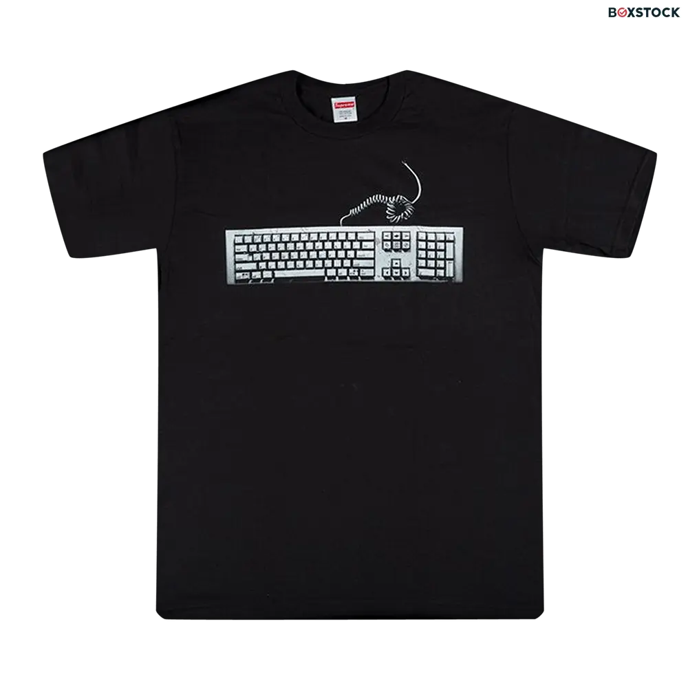 supreme Supreme Keyboard Tee 'Black' Spring/Summer 2019