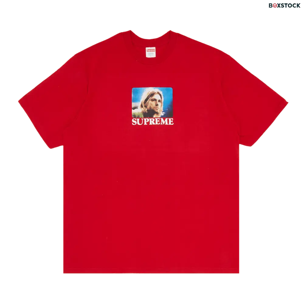 supreme Supreme Kurt Cobain Tee 'Red' Spring/Summer 2023
