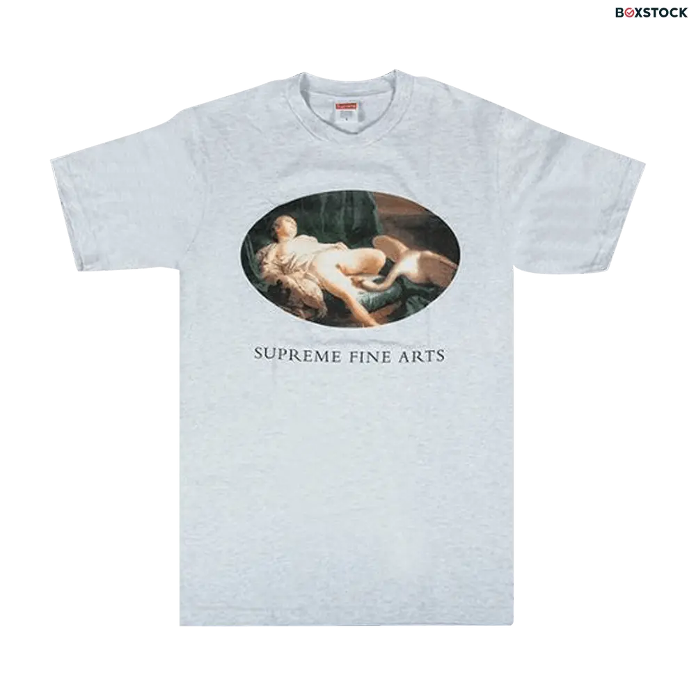 supreme Supreme Leda And The Swan Tee 'Ash Grey' Spring/Summer 2019
