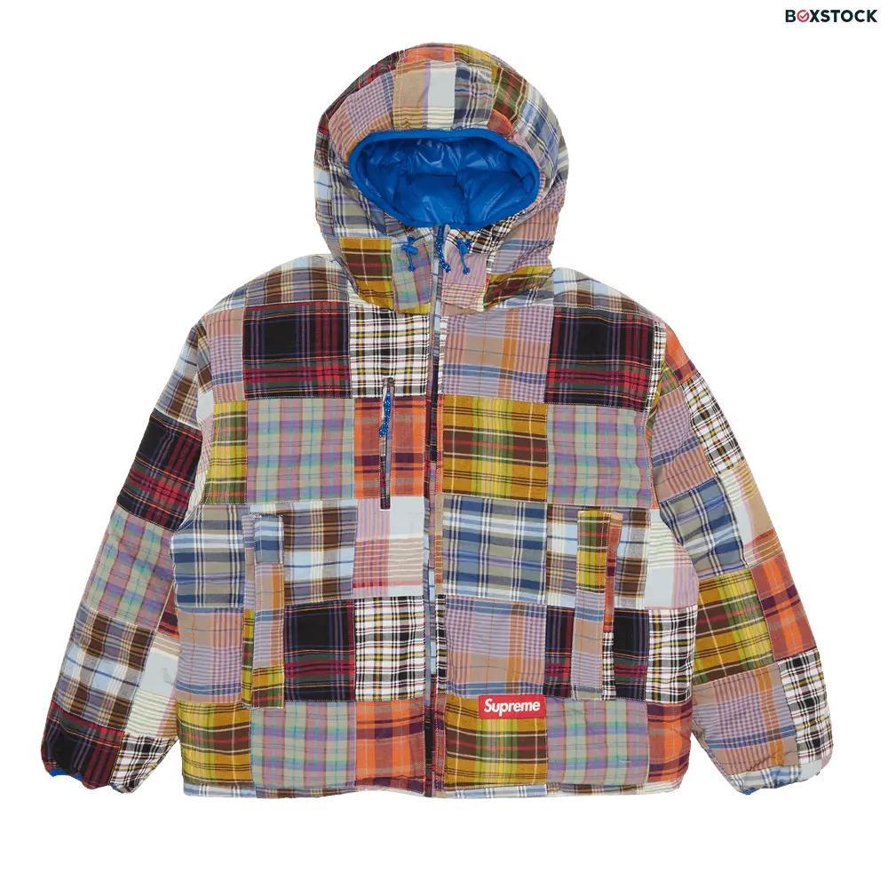 supreme Supreme Madras Reversible WINDSTOPPER Puffer Jacket 'Multicolor' Multi-Color Spring/Summer 2023