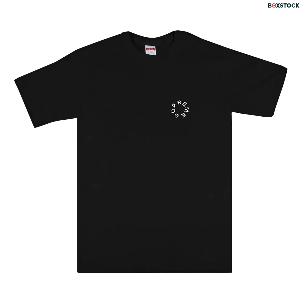 supreme Supreme Marble Tee 'Black' Spring/Summer 2020