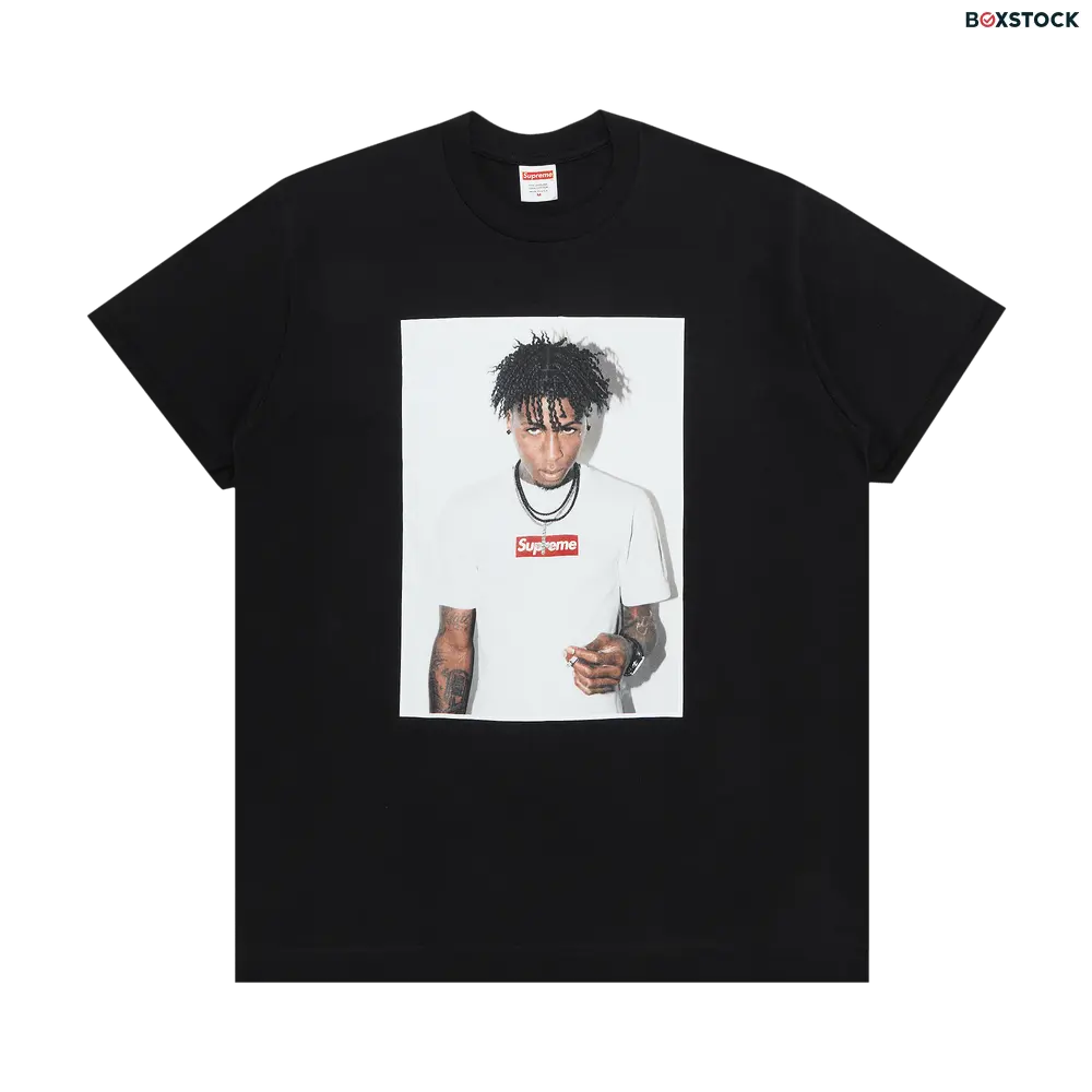 supreme Supreme NBA Youngboy Tee 'Black' Fall/Winter 2023