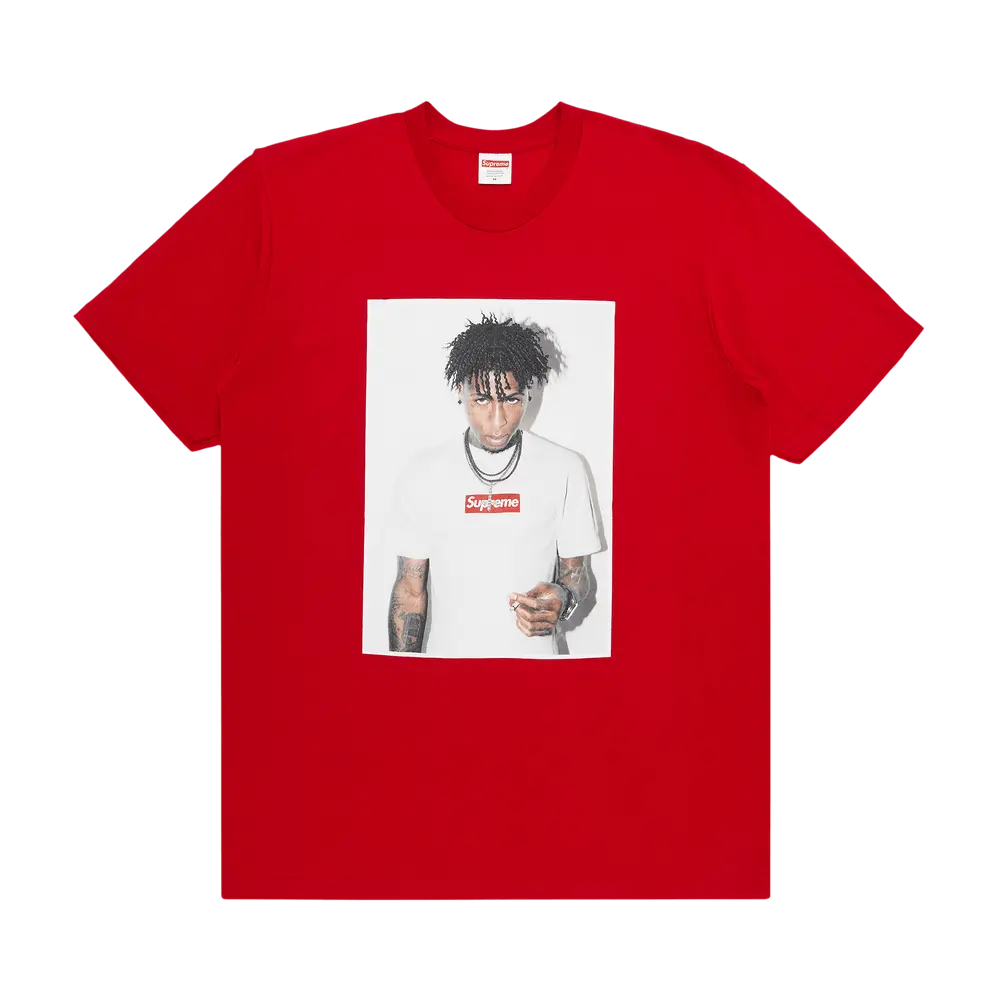 Supreme NBA Youngboy Tee 'Red' Fall/Winter 2023