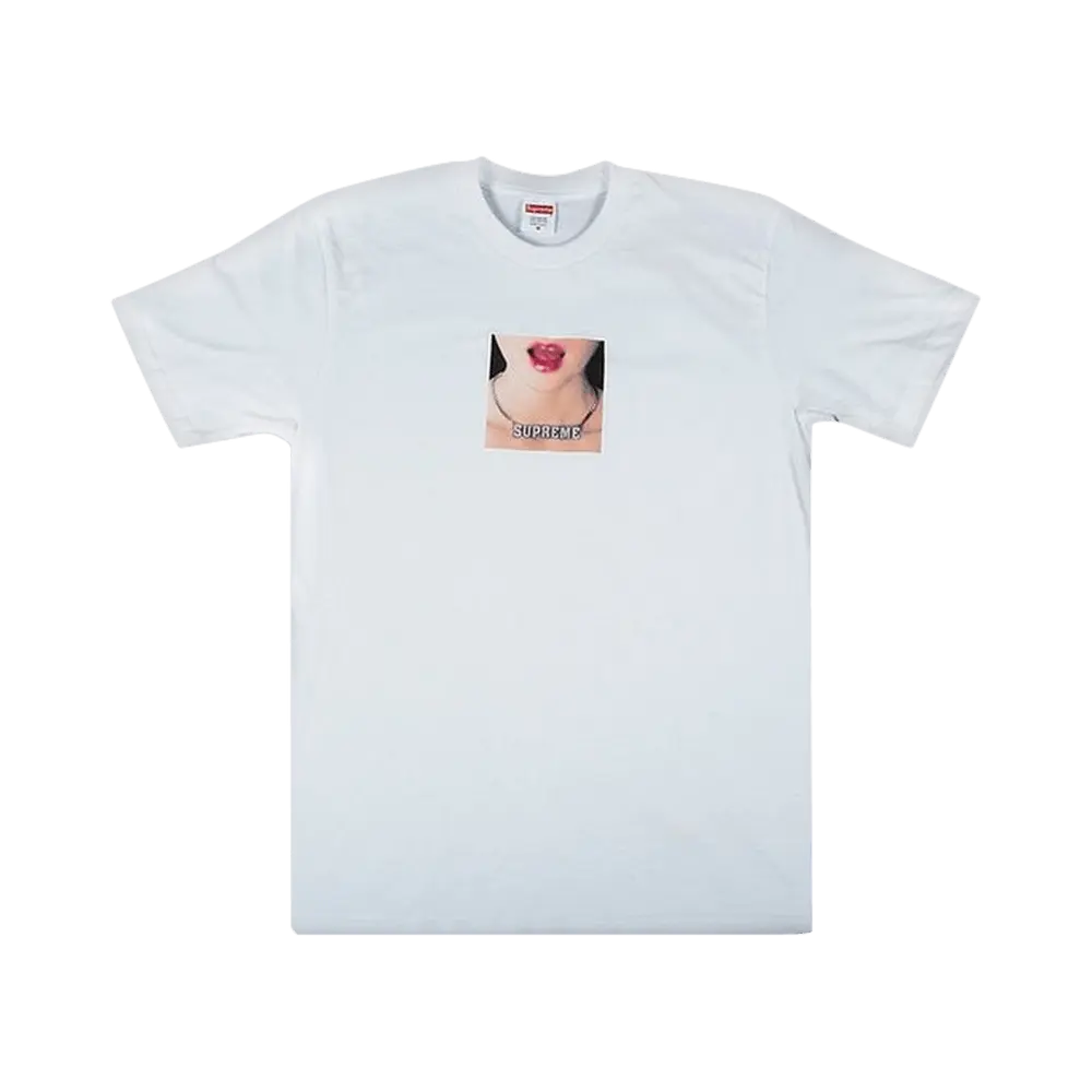 Supreme Necklace T-Shirt 'White' Spring/Summer 2018