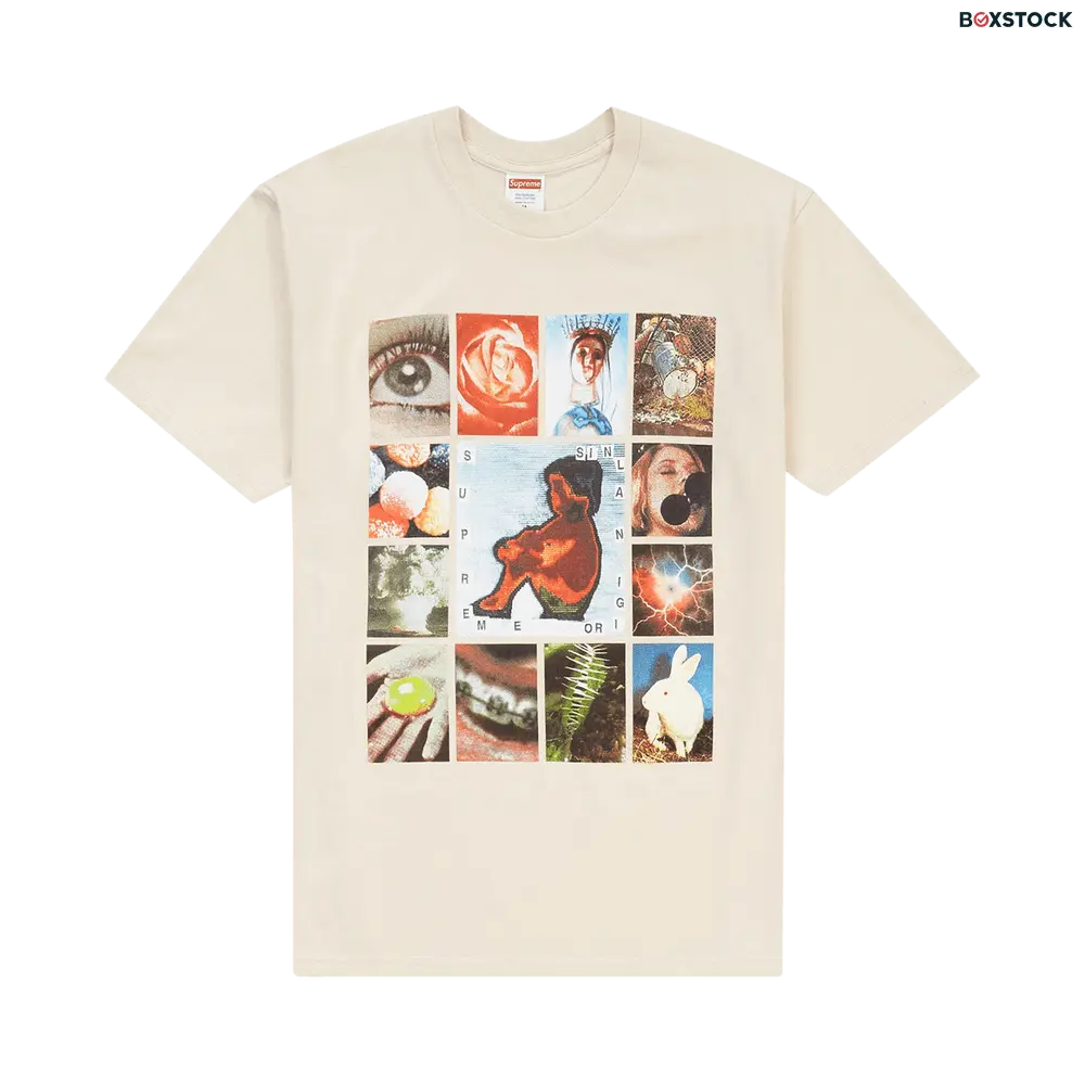 supreme Supreme Original Sin Tee 'Natural' Tan Spring/Summer 2019