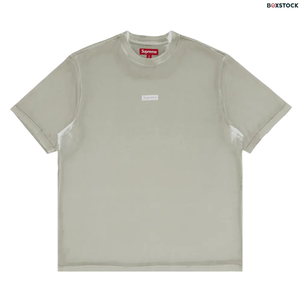 supreme Supreme Overprint Small Box Short-Sleeve Top 'Grey' Spring/Summer 2024