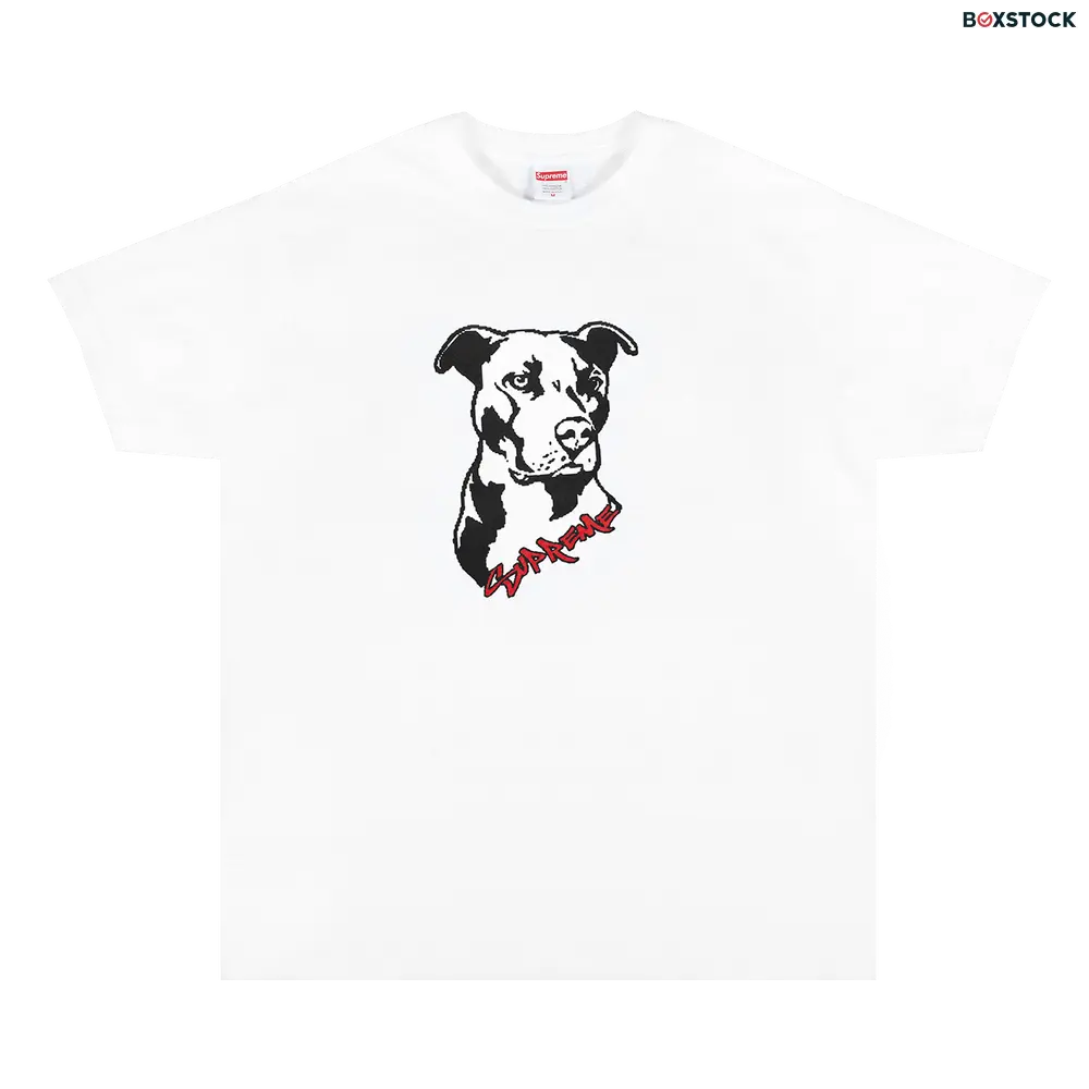 supreme Supreme Pitbull Tee 'White' Spring/Summer 2020