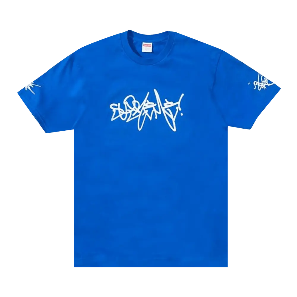 Supreme Rammellzee Tag Tee 'Royal' Blue Spring/Summer 2020