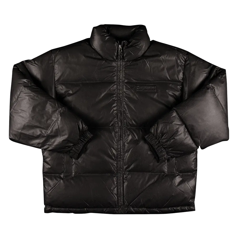 Supreme Reflective Speckled Down Jacket 'Black' Fall/Winter 2020