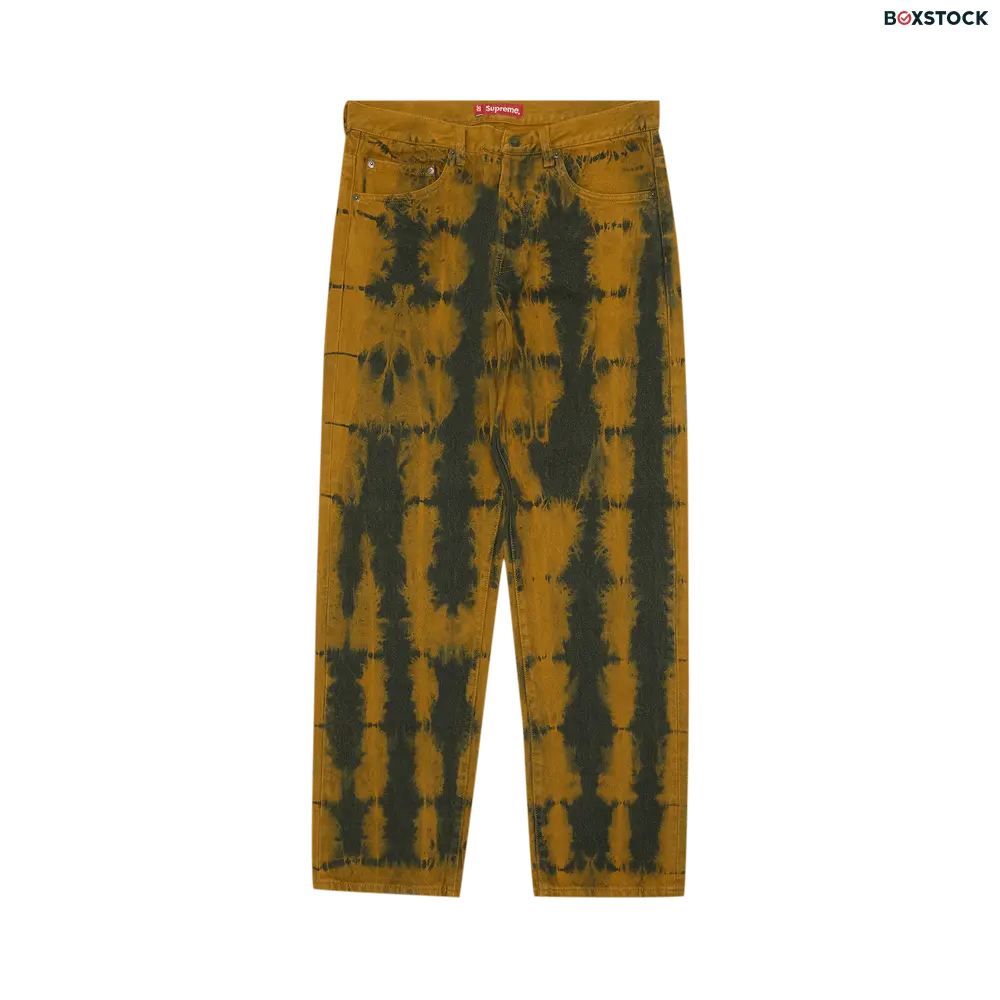 supreme Supreme Regular Jean 'Dyed Rust' Multi-Color Fall/Winter 2022