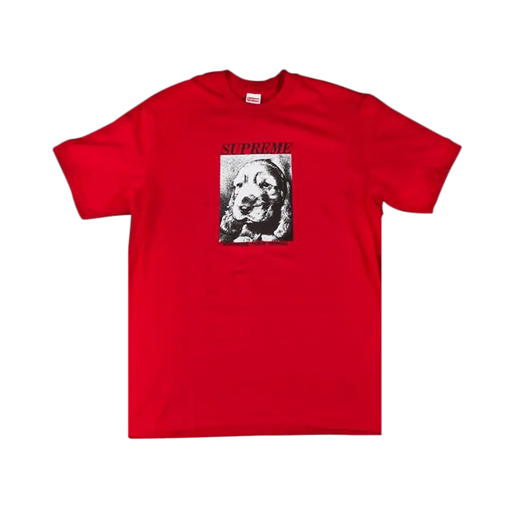 Supreme Remember T-Shirt 'Red' Fall/Winter 2018