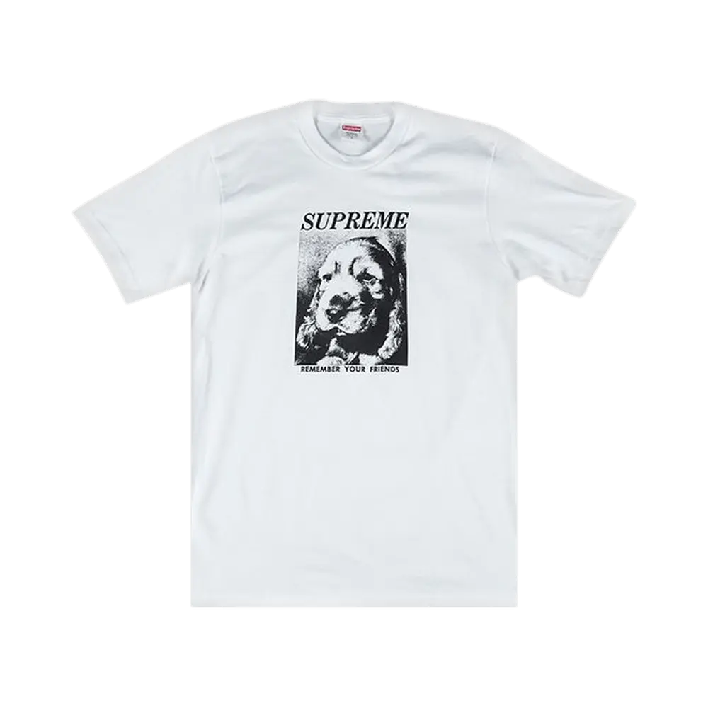Supreme Remember T-Shirt 'White' Fall/Winter 2018