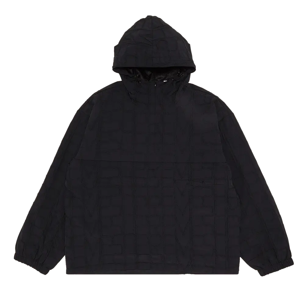 Supreme Repeat Stitch Anorak 'Black'
