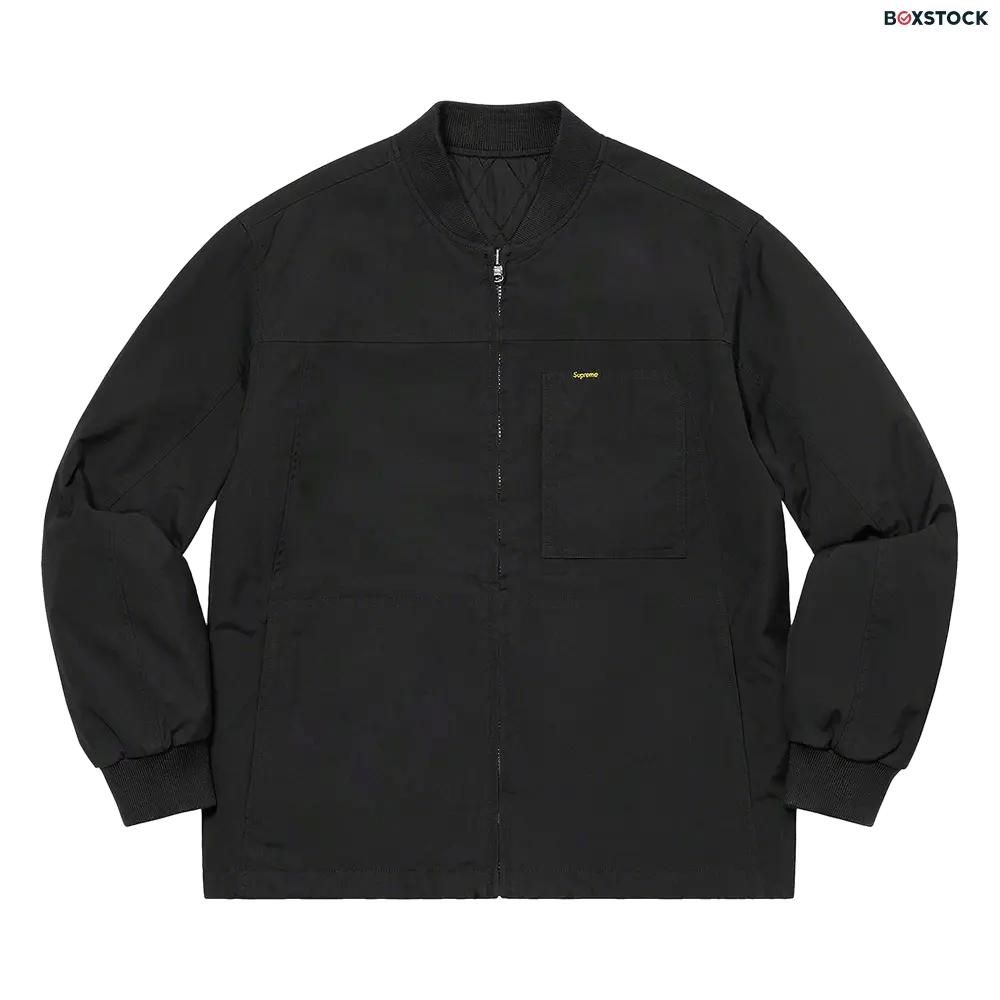 supreme Supreme Reversible Tech Work Jacket 'Black' Spring/Summer 2021