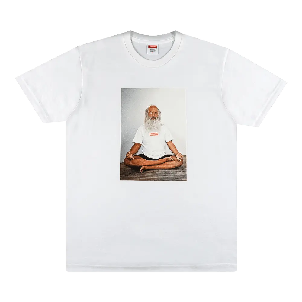 Supreme Rick Rubin Tee 'White' Fall/Winter 2021