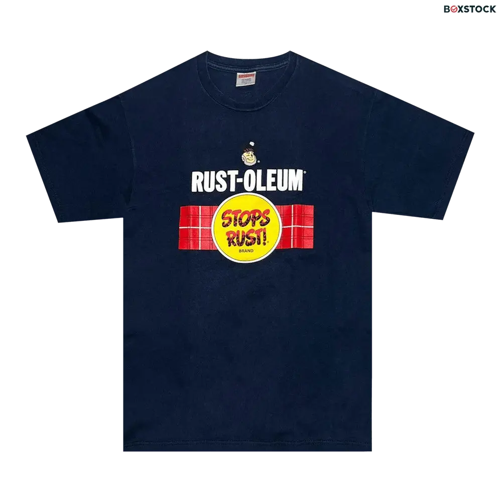 supreme Supreme Rustoleum Tee 'Blue' Spring/Summer 2010