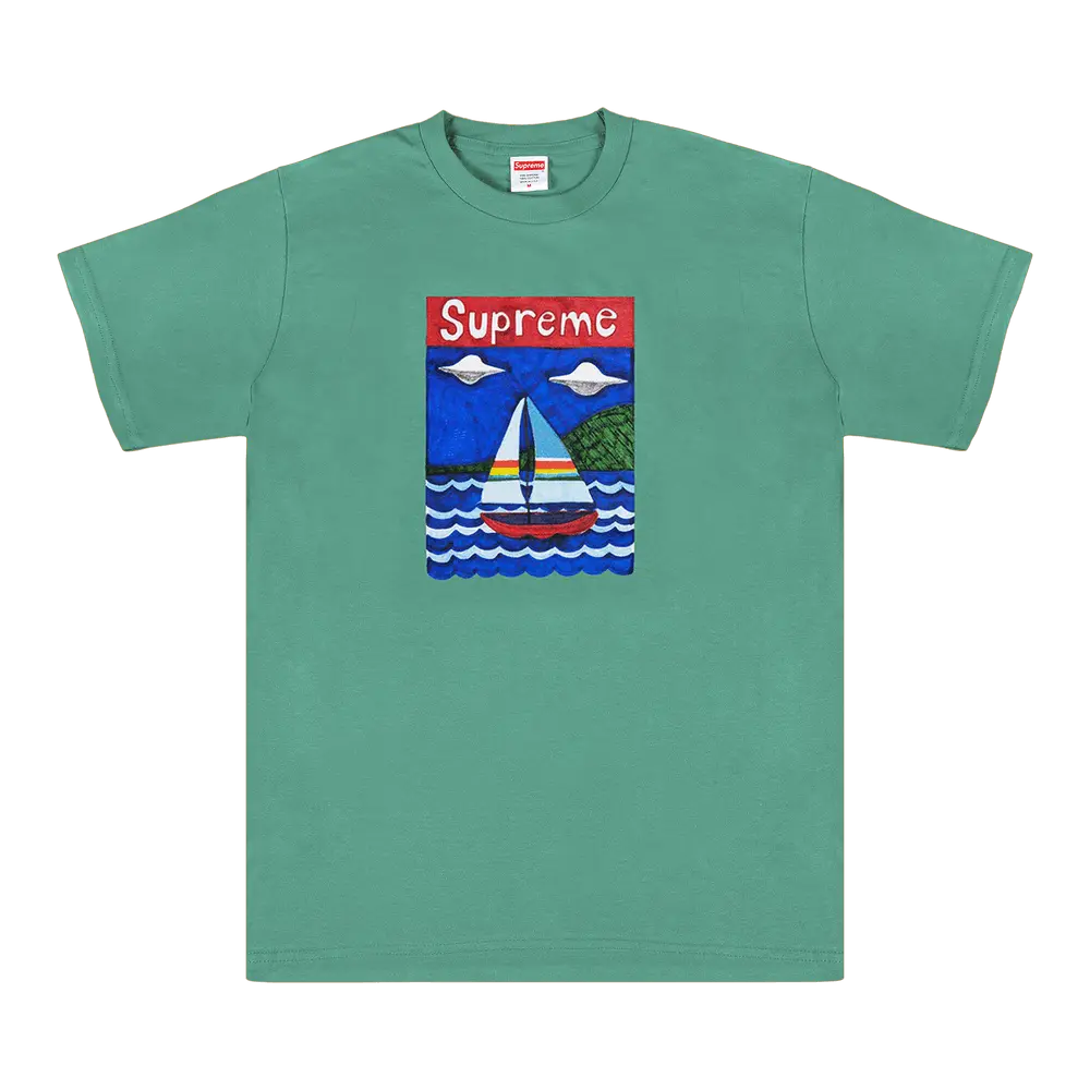 Supreme Sailboat Tee 'Dusty Teal' Spring/Summer 2020