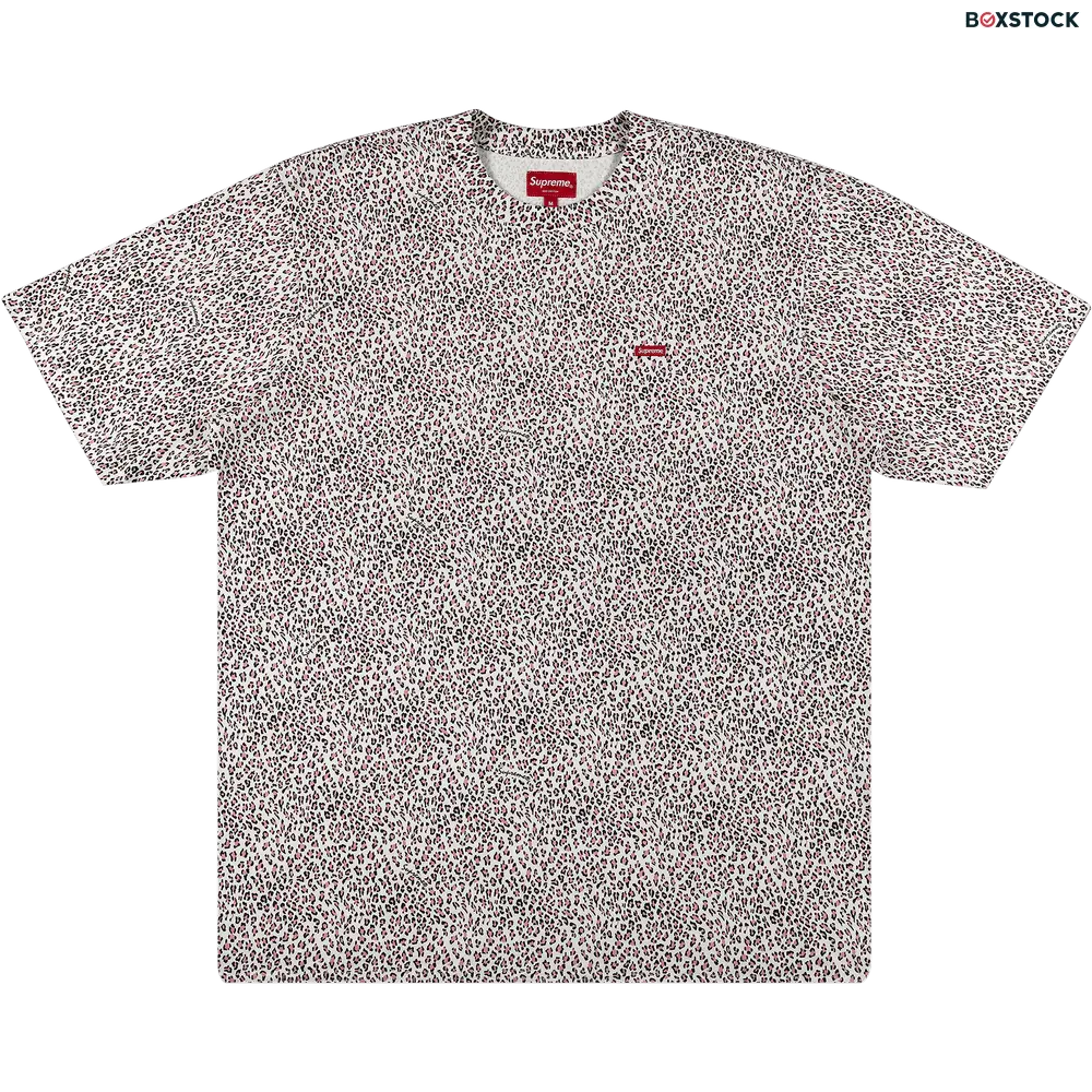 supreme Supreme Small Box Tee 'Pink Leopard' Spring/Summer 2022