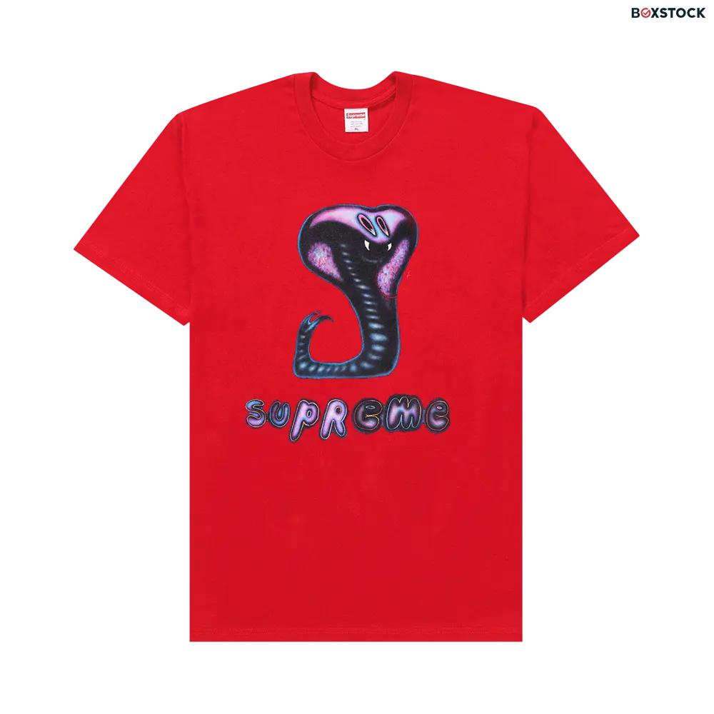 supreme Supreme Snake Tee 'Red' Spring/Summer 2021