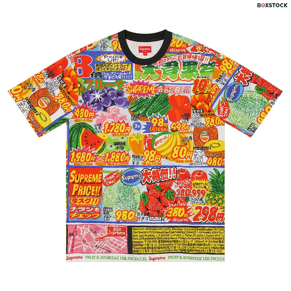supreme Supreme Special Offer Short-Sleeve Top 'Multicolor' Multi-Color Spring/Summer 2022