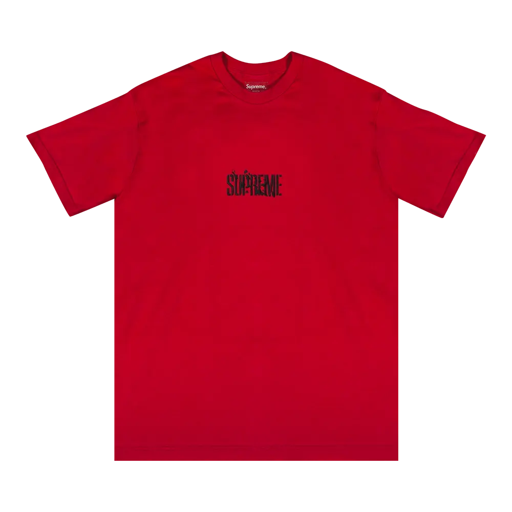 Supreme Splatter Short-Sleeve Top 'Red' Spring/Summer 2021