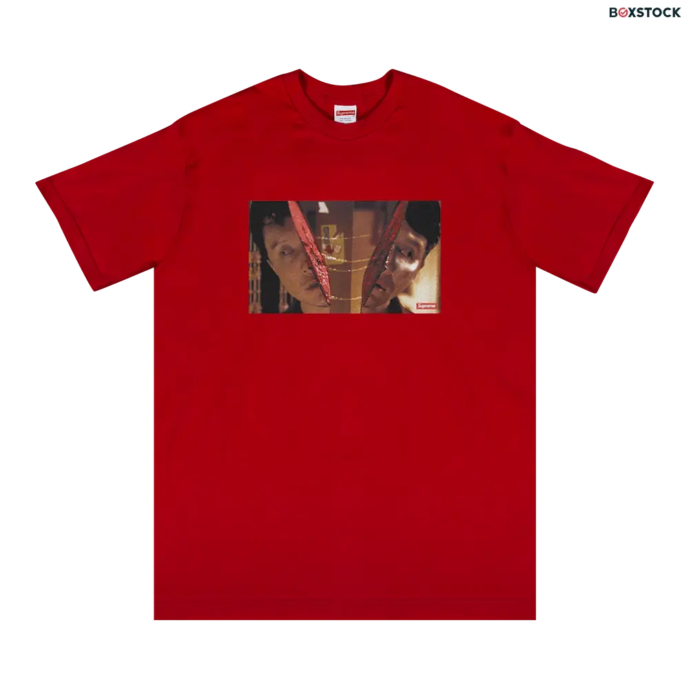 supreme Supreme Split Tee 'Red' Spring/Summer 2020
