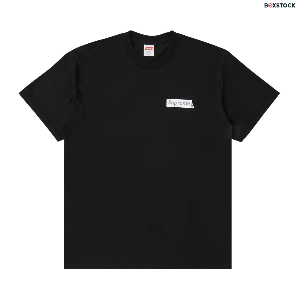 supreme Supreme Static Tee 'Black' Fall/Winter 2023