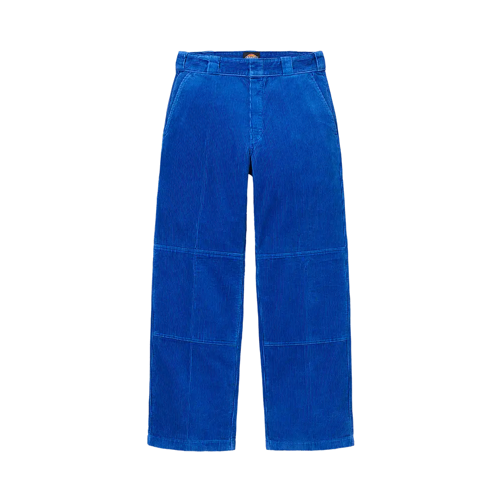Supreme x Dickies Double Knee Corduroy Work Pant 'Royal' Blue Fall/Winter 2022