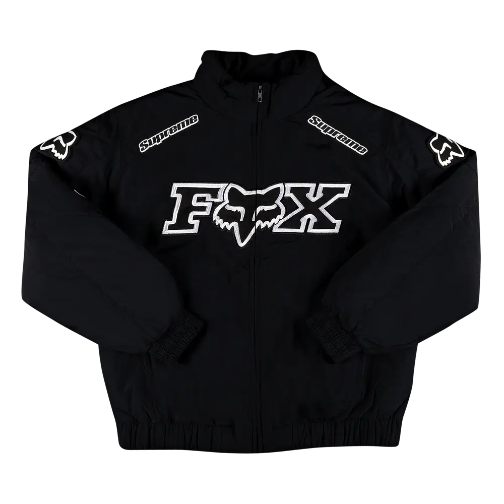 Supreme x Fox Racing Puffy Jacket 'Black' Fall/Winter 2020