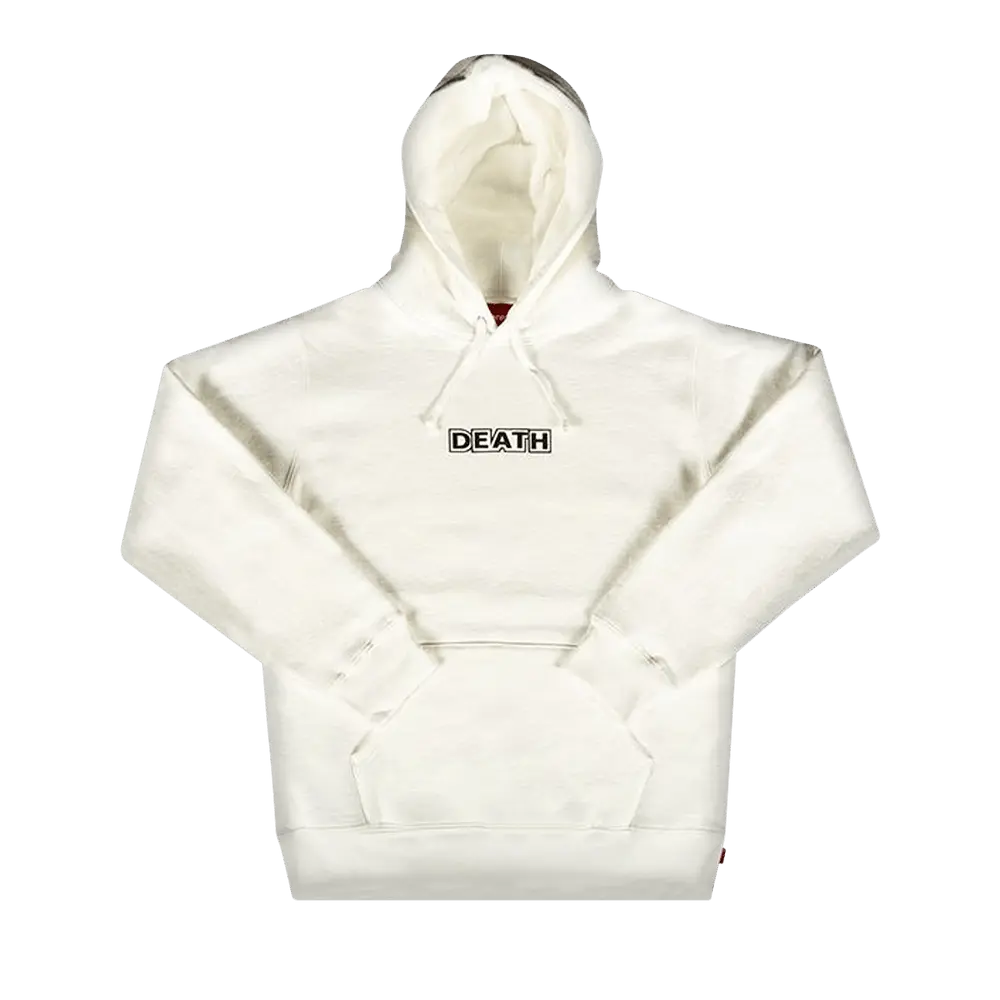 Supreme x Gilbert & George Death Hooded Sweatshirt 'White' Spring/Summer 2019