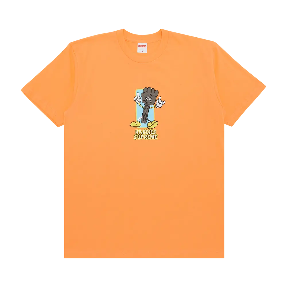 Supreme x Hardies Bolt Tee 'Peach' Orange Spring/Summer 2023