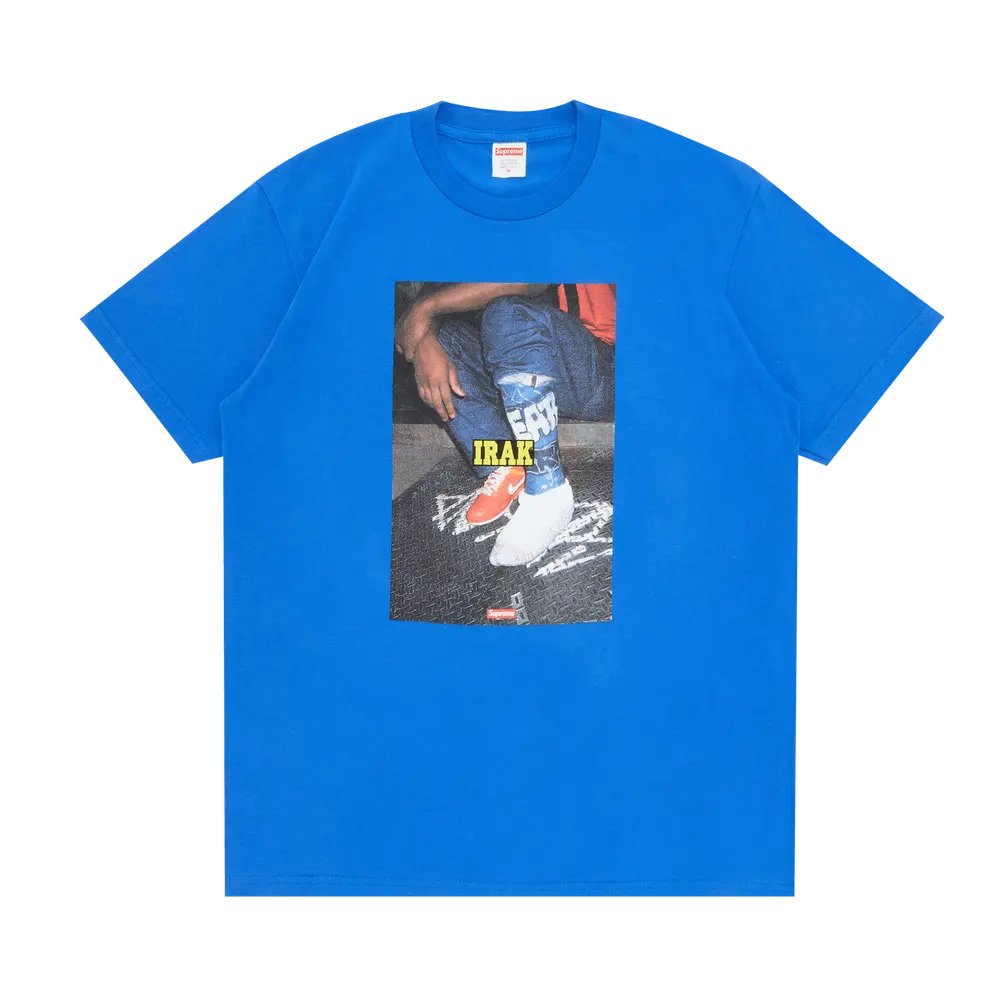Supreme x IRAK Cast Tee 'Royal' Blue Fall/Winter 2022
