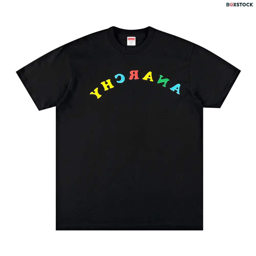 supreme Supreme x Jamie Reid Anarchy Tee 'Black' Spring/Summer 2021