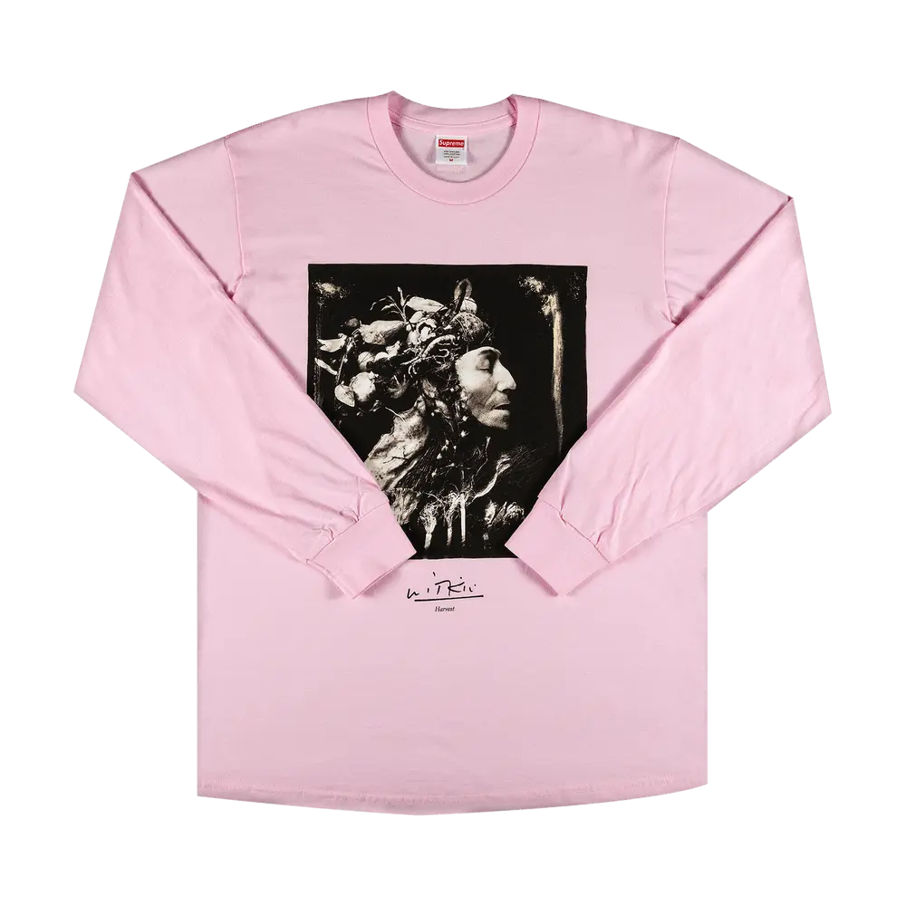 Supreme x Joel-Peter Witkin Harvest Long-Sleeve Tee 'Light Pink' Fall/Winter 2020