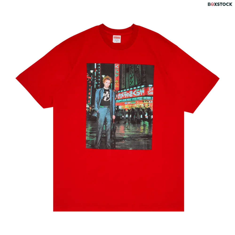 supreme Supreme x PiL Live In Tokyo Tee 'Red' Fall/Winter 2022
