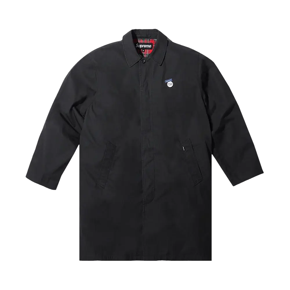Supreme x PiL Trench Coat 'Black' Fall/Winter 2022